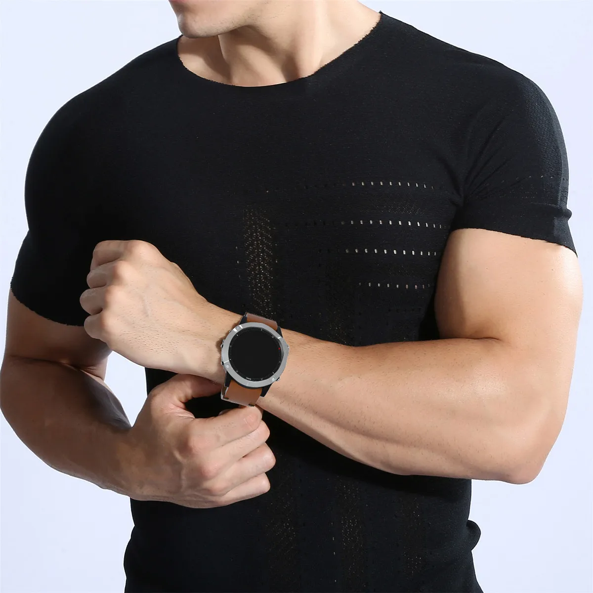 YAYUU для Garmin Fenix 6 Fenix 6X браслет Quick Fit из натуральной кожи ремешок для часов Fenix 5/Fenix 6/Fenix 5X/6X ремешок