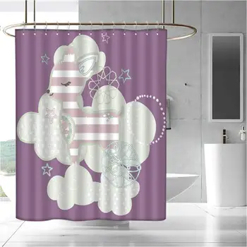 

Precision Custom Shower Curtain Modern Bathroom Decoration