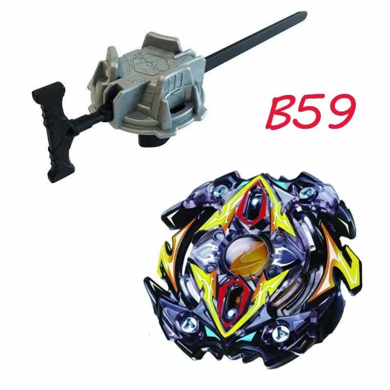 Топы взрыв пусковые установки Beyblade игрушки GT B-131 взрыв bables бейблэйд Металл fusion пусковой установкой, Божественный волчок Топы игрушка бейблэйд - Цвет: B 59 No box