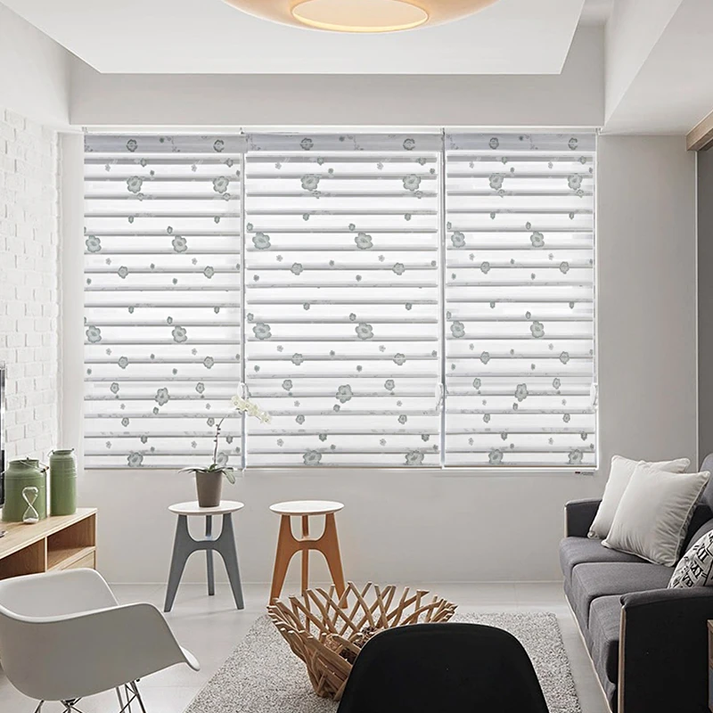 Шангри ла жалюзи из жаккардовой ткани шторы с модным принтом для украшения дома