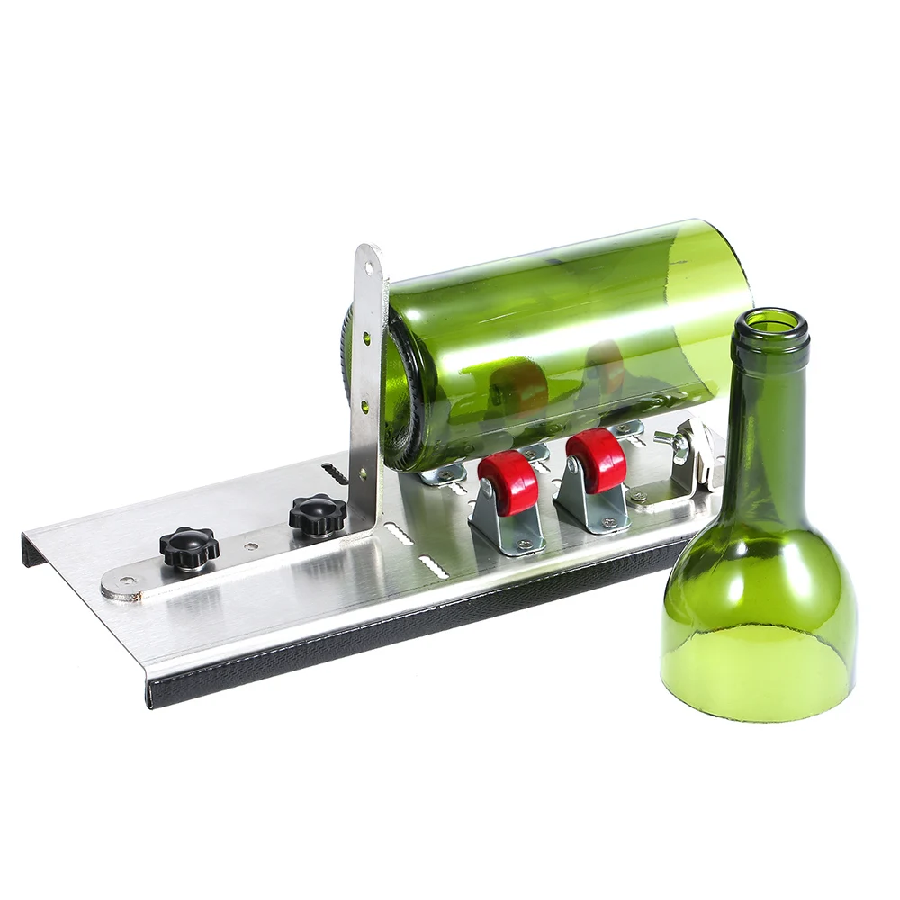 

Professional Stainless Steel Wine Beer Bottles Cutting Tool Five Wheels Cutting Machine Glass Bottle Cutter DIY Tool