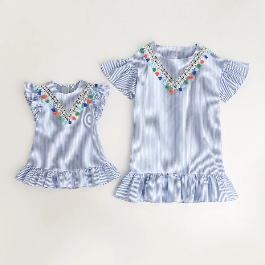 

T-shirt Parent-Child Cartoon Printed Pattern Pure Plain T-shirt Lovely Leisure Basic T-shirt Summer Interesting Shirt Parent-Chi