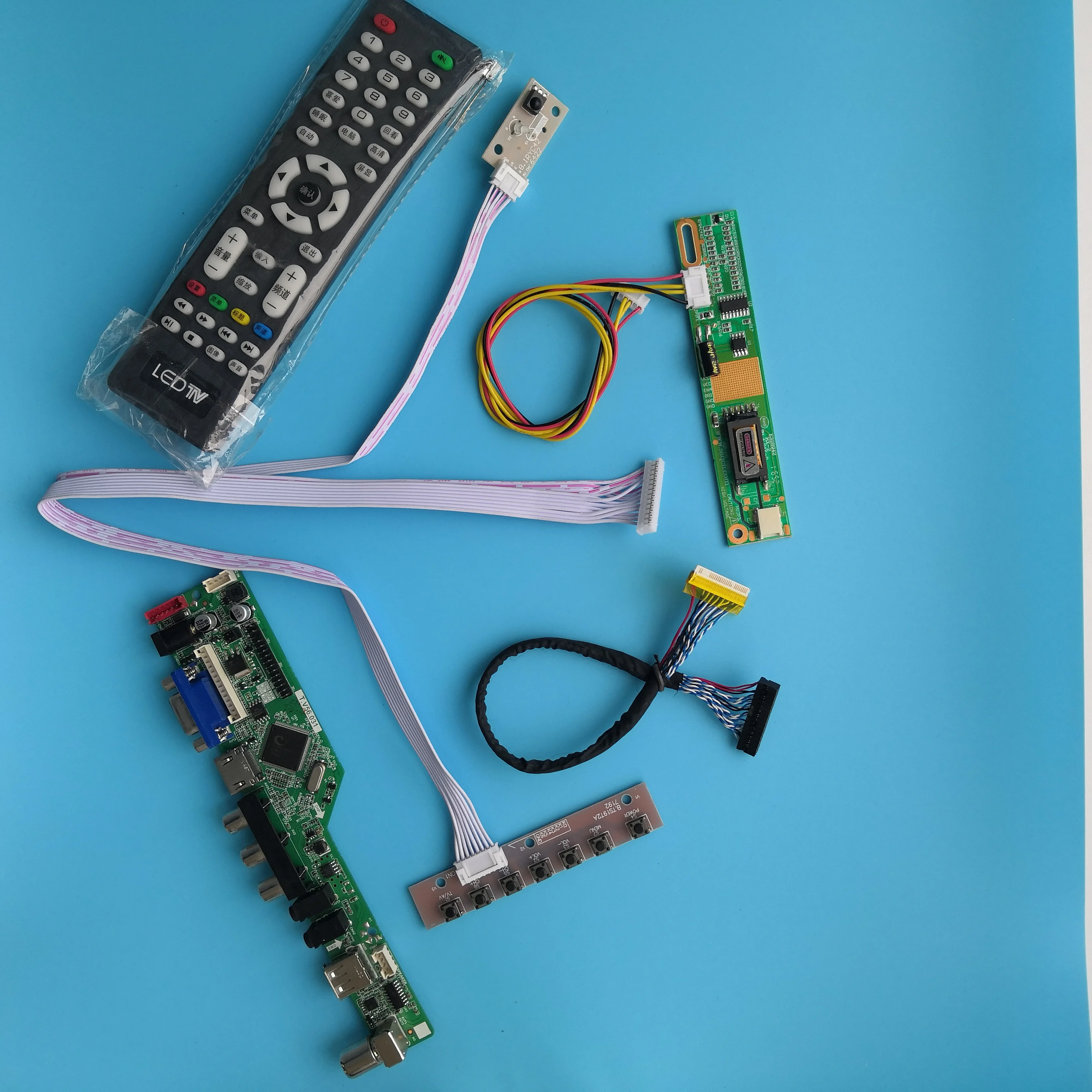 for LP154WX5-TLA1 VGA AV Resolution TV Controller Board Interface Module 1 lamps 15.4" 30pin Digital Signal USB 1280X800