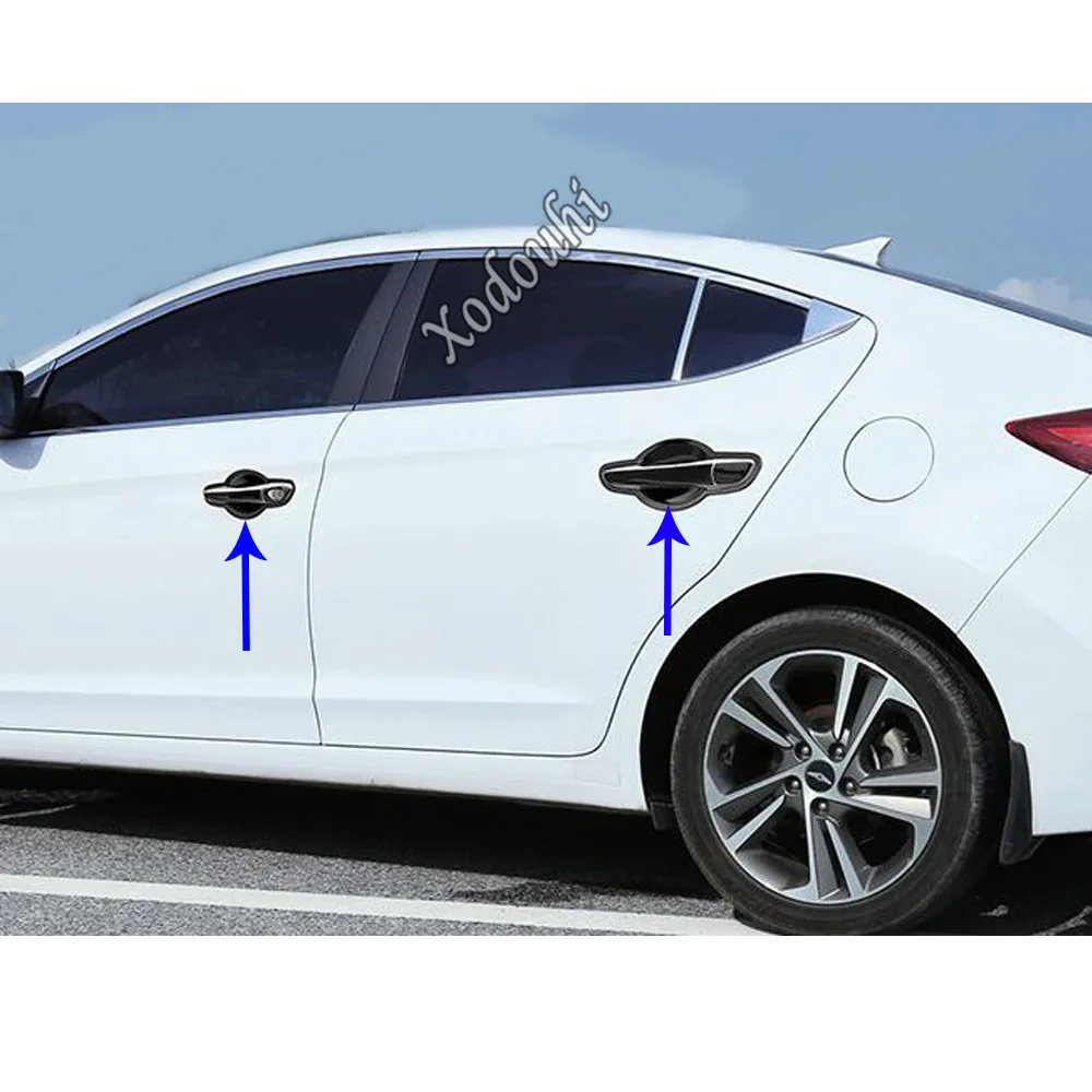 Отделка для автомобильного детектора внешняя дверная ручка держатель чаши рамка