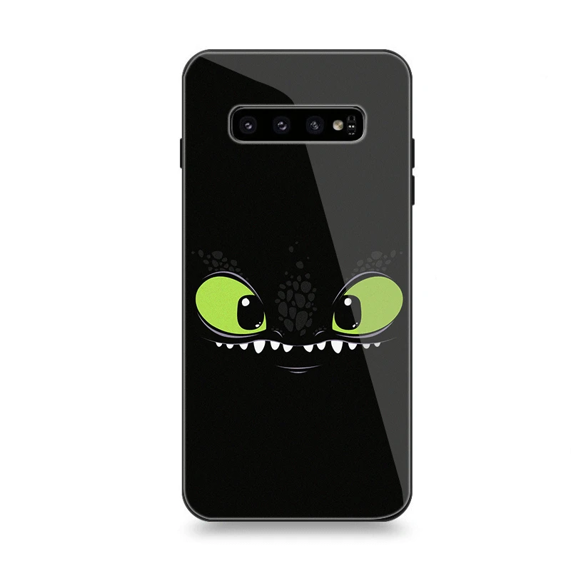 Чехол для телефона Стекло для samsung A40 A50 A10 A20 A30 A60 A70 S10 S7 край S8 S9 Note 8 9 10 Plus чехол с изображением Беззубика