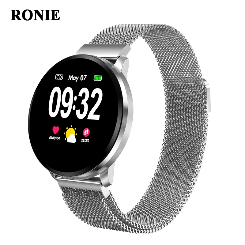 RONIE женские Смарт-часы спортивные Смарт-часы с шагомером кровяное давление кислородный пульсометр фитнес-трекер Будильник Напоминание