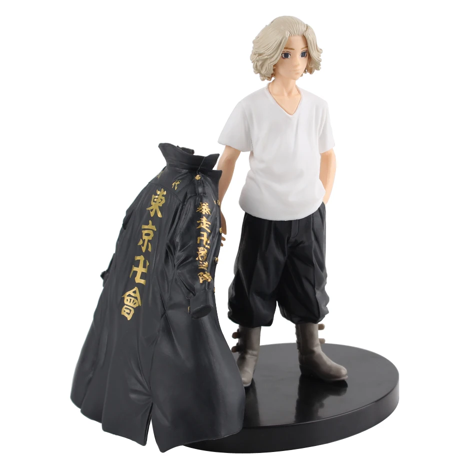 【Ready Stock】16CM Anime Tokyo Revengers Action Figure Manjiro Sano Chifuyu Matsuno Takemichi Hanagaki Figurine Manga