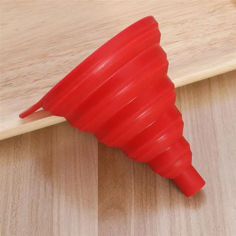 Силиконовая складная Складная воронка для переноса жидкой жидкости мини