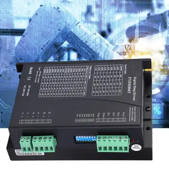 

Stepper Motor Driver 2 Phase DC 24-80V AC 20-70V 2.4-7.8A Automatic Adjustment for Nema 17 23 34 42 Stepper Motor