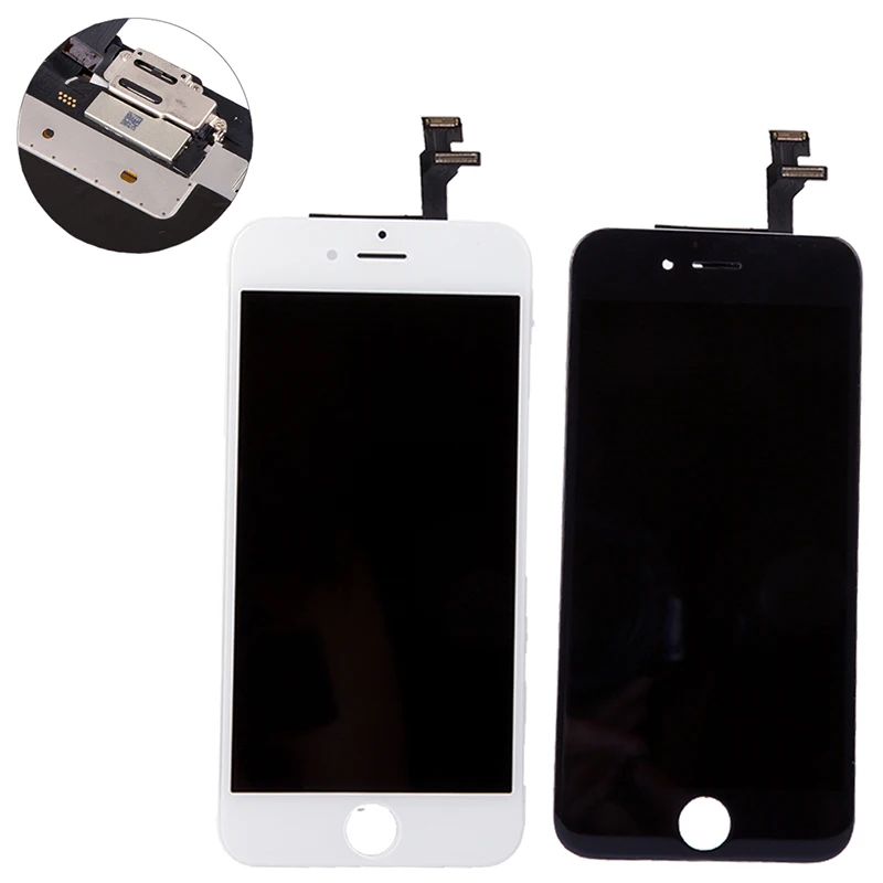 1 комплект lcd полная сборка для iPhone 6 lcd сенсорный экран полная замена камеры