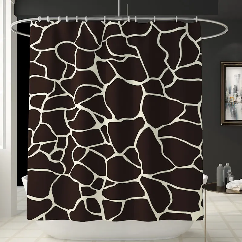 Zeegle коврик для ванной комнаты моющийся ванный экран душевая занавеска в комплекте полосатый набор ковриков для ванной комнаты декор поглощение коврик для ног - Цвет: YL106