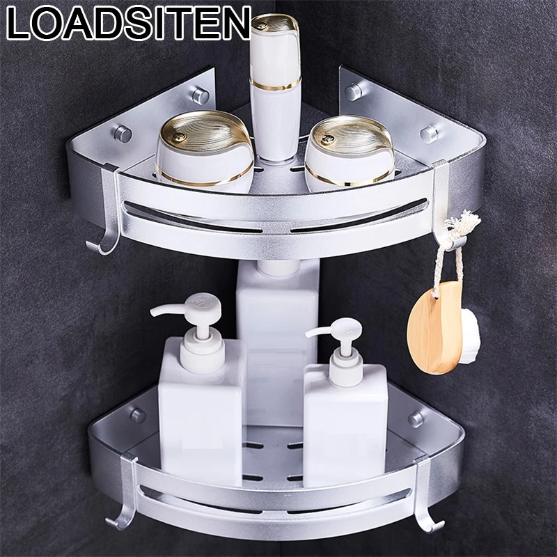 

Parede Mensole Estanteria Pared Lazienka Corner Storage Holder Shelves Bagno Banheiro Shower Salle De Bain Bathroom Wall Shelf