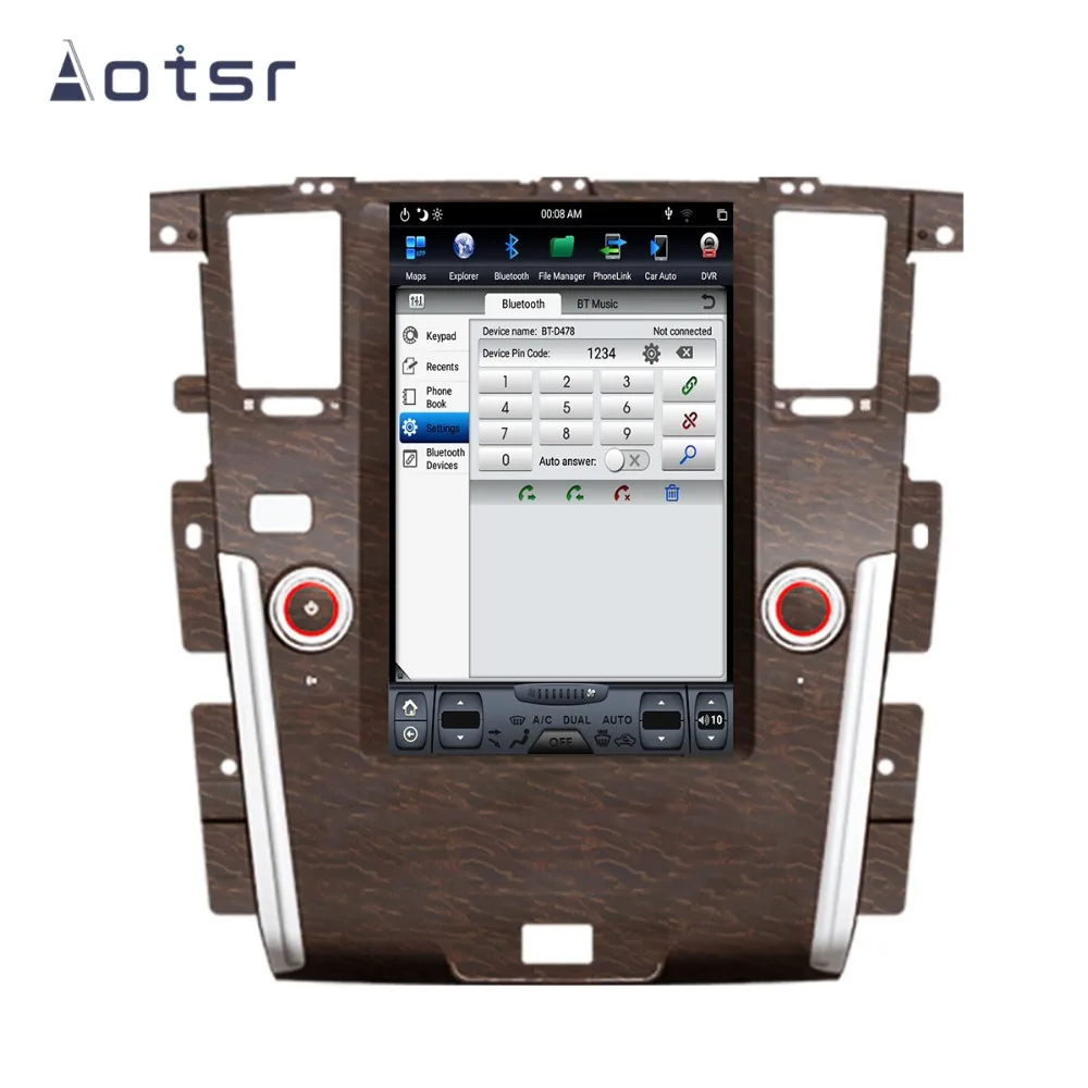 PX6 Android 9 Tesla стиль автомобиля CD плеер gps навигация для Nissan Patrol 2010+ Авто Радио стерео Мультимедиа Плеер головное устройство