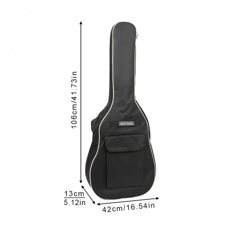 40 /41 Inch Guitar Bag 600d Oxford Fabric Acoustic Guitar Gig Bag ...