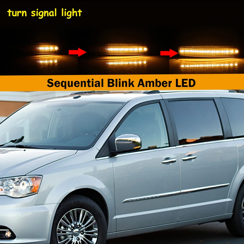 Blind Spot Mirror Glass Lens Passenger Side RH | For Caravan Town & Country Routan