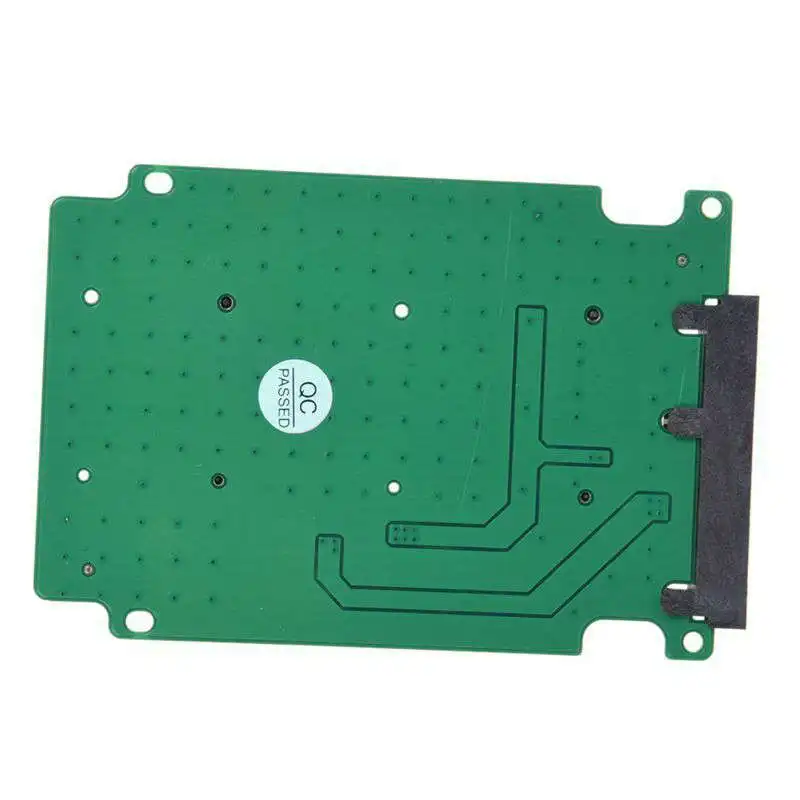 Мини Msata Pci-E Ssd 50 мм до 2,5 дюймов Sata 7+ 15Pin адаптер конвертер карта 5 см