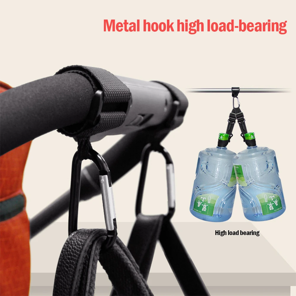 

1 Piece Baby Stroller Accessories Multipurpose Baby Stroller Hook Pram Shopping Hook Props Hook Practical Metal Hook