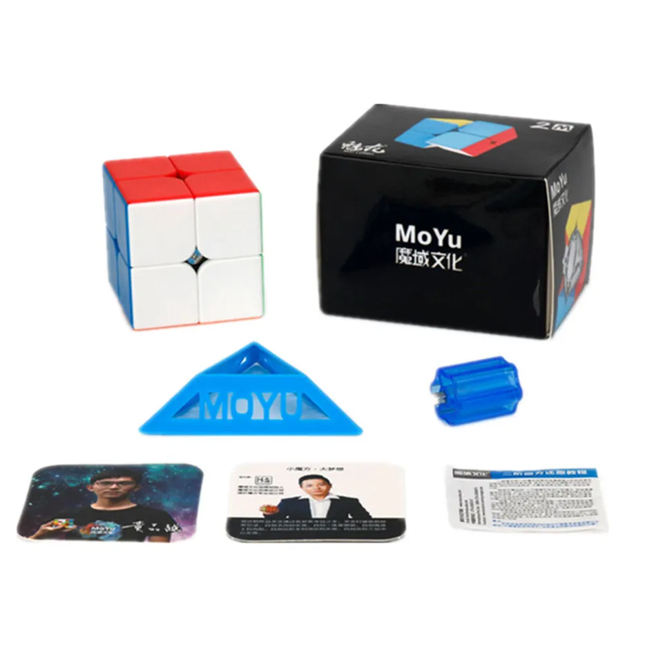 Magic Cube Puzzle MoYu Meilong 2M 2x2x2 Magnetic 2x2 Speed Cube Educational Toys For Kids Birthday Christmas Gifts for speed cube puzzle cube educational toys magic puzzle toy puzzle toys