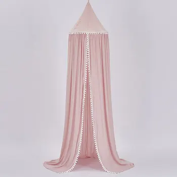 

Cotton Baby Canopy Mosquito Net Anti Mosquito Princess Bed Canopy Girls Room Decoration Bed Canopy Pest control Reject Net