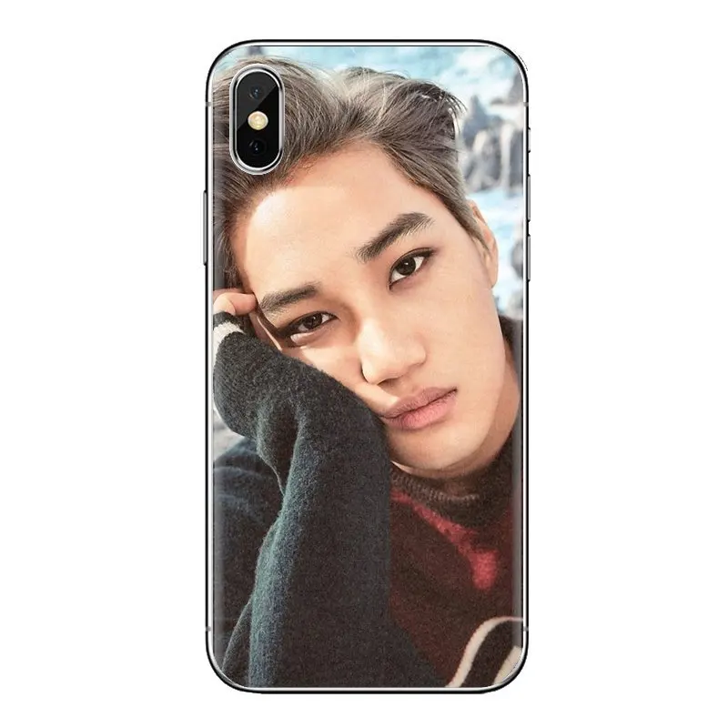 For Samsung Galaxy J1 J2 J3 J4 J5 J6 J7 J8 Plus 2018 Prime 2015 2016 2017 Kai Kim Jong In Exo Kpop Transparent Soft Shell Covers | Мобильные