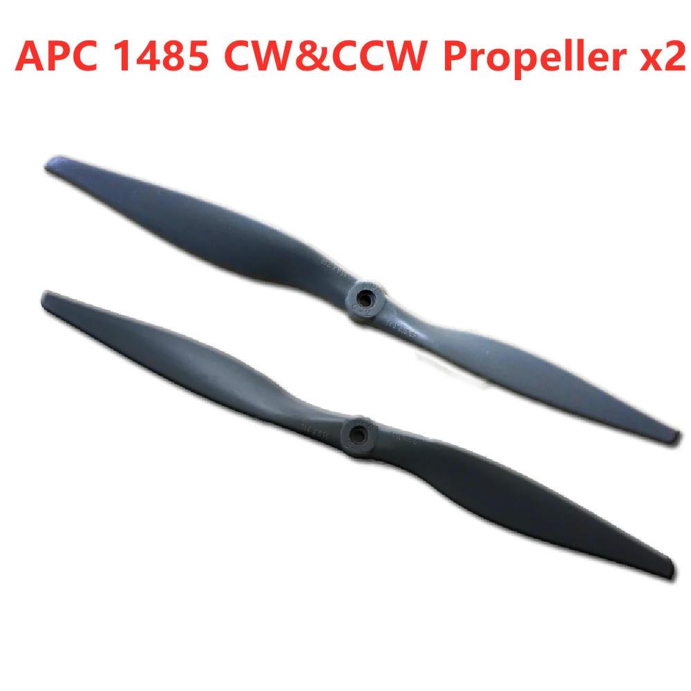 2PCS APC 1485 CW CCW Electric Propeller props paddle blade for Makeflyeasy Fighter RC Airplane Makeflyeasy Freeman 7