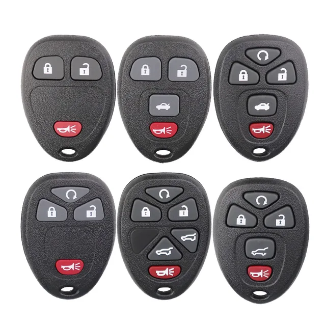 315Mhz กุญแจรถระยะไกลสําหรับ Chevrolet GMC Tahoe Traverse Acadia Yukon XL 2007-2014 สําหรับ Cadillac Buick Terraza OUC60270/KOBGT04 3
