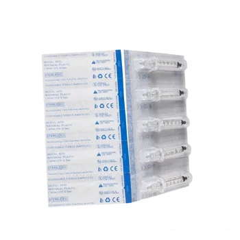 

50pcs 0.3ML Syringe Ampoule Head For Hyaluron Gun Hyaluronic Pen High Pressure Wrinkle Removal Water Syringe Atomizer