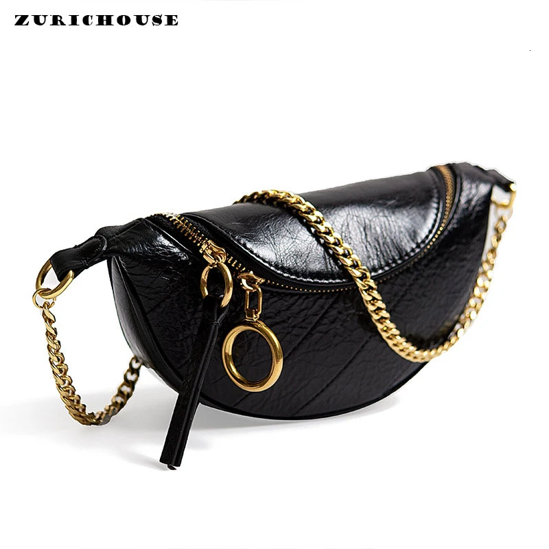 

Unua amo Brand Dumplings Bag For Women 2019 Luxury Oil Wax Genuine Leather Chest Bag Ladies Shoulder Totes Bags
