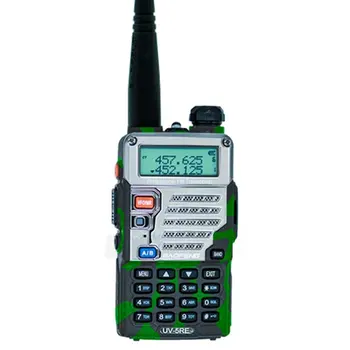 

Baofeng Walkie Talkie UV-5RE Camouflage Dual VHF UHF Professional Transceiver 5W Portable UV 5R Hunting Ham Radio