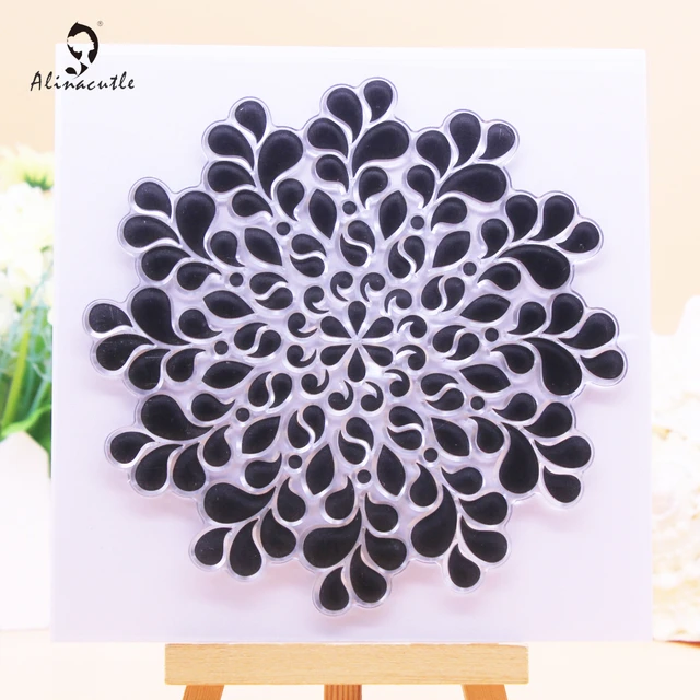 Rose Combination Flower Stamps DIY Scrapbooking Card Album Paper Craft  Rubber Transparent Silicone Stamp Card Making Stamps - AliExpress