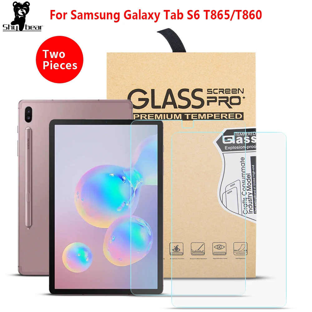 Протектор экрана для Samsung Galaxy Tab S6 10,5 T860 T865 SM-T860 SM-T865 защитная пленка из закаленного стекла