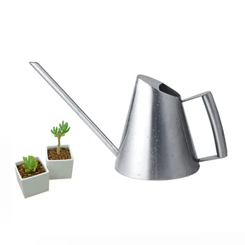 

With Handle Silver Stainless Steel Scratchproof 400ML Watering Can Garden Long Mouth Tools Anti Corrosion Indoor Outdoor Durable