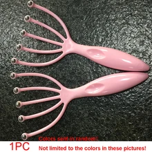 Шаблон палец путешествия массажер использовать комплект спа головы шеи офис массажер царапин пять стресс головы коготь Релакс