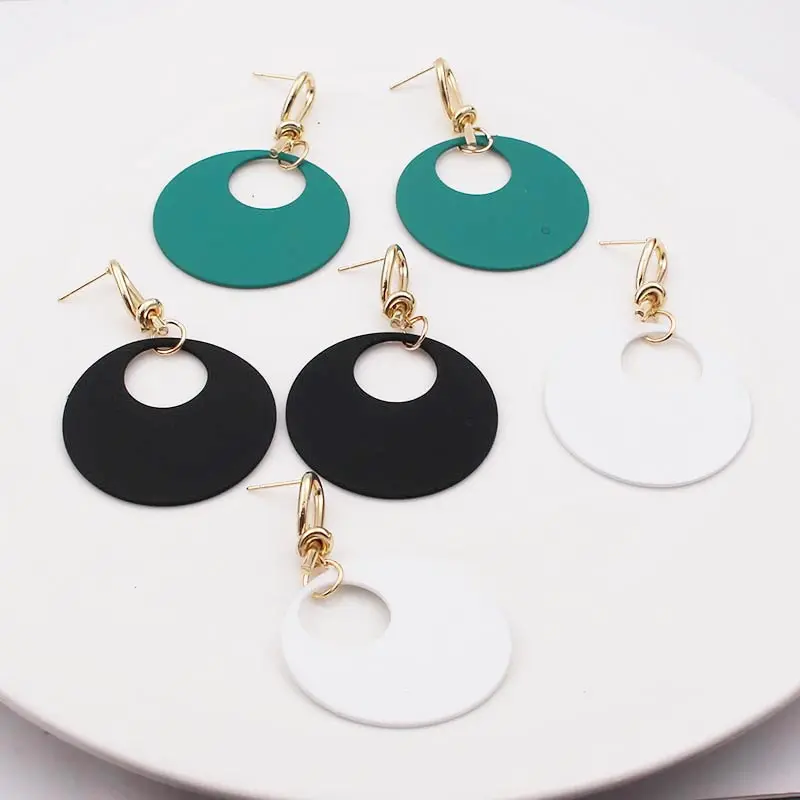Dangle Earrings Drop Earrings Long Earrings Big Fashion Round Drop Dangle Earrings for Women Statement Long Elegant Party Earring Jewelry