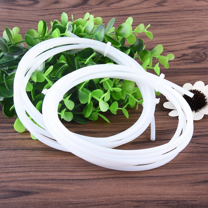 2 шт. тефлоновая трубка из ПТФЭ(2 метра) с 4 Pc4-M6 фитингами для 3d принтера 1,75 мм(2,0 мм Id/4,0 мм Od