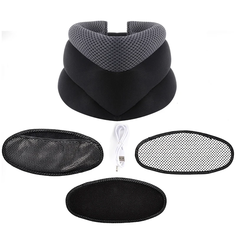 Нагревательный Магнитный шейный ошейник корсет растягивающиеся устройства