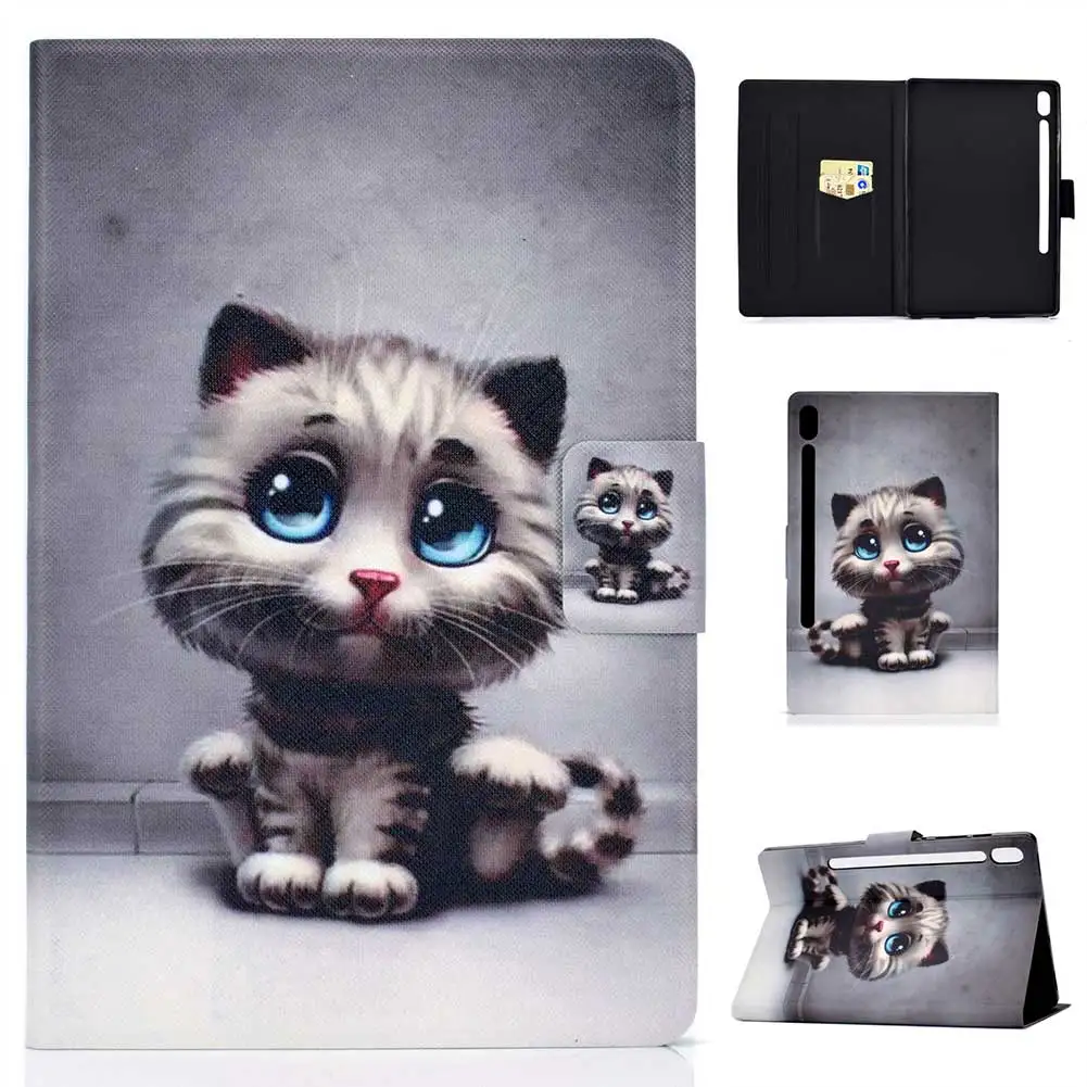 Чехол с принтом для samsung Galaxy Tab S6 10,5 SM T860 T865 Smart Cover Sleep Wake Flip Stand Case для samsung Tab S6 10,5 дюймов