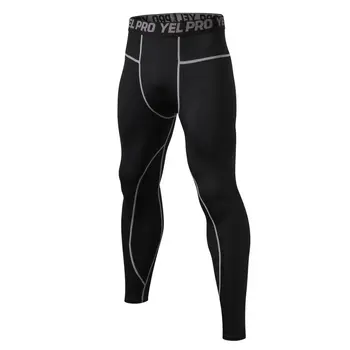 

Men Stretch Quick Drying Beam Foot Trousers Letter Print Breathable Sports Fitness Casual Pants