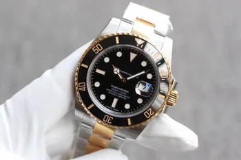 

new Luxury Watch black GMT RLX men Watch Waterproof Automatic Mechanical Watch Stainless Steel Automatic Wristwatch