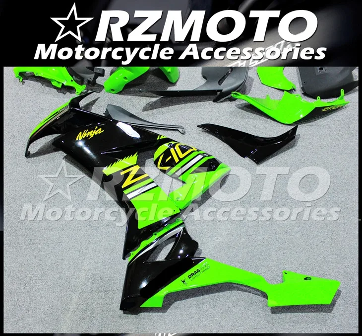 ABS мотоцикл обтекатель комплект для KAWASAKI ZX-10R 2008-2010 год кузов литьевая форма Магазин № 2249