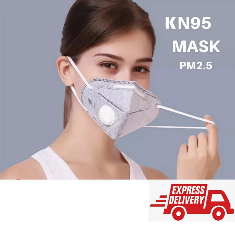 1 шт. защитный респиратор Маска для лица класс с дыхательным клапаном |