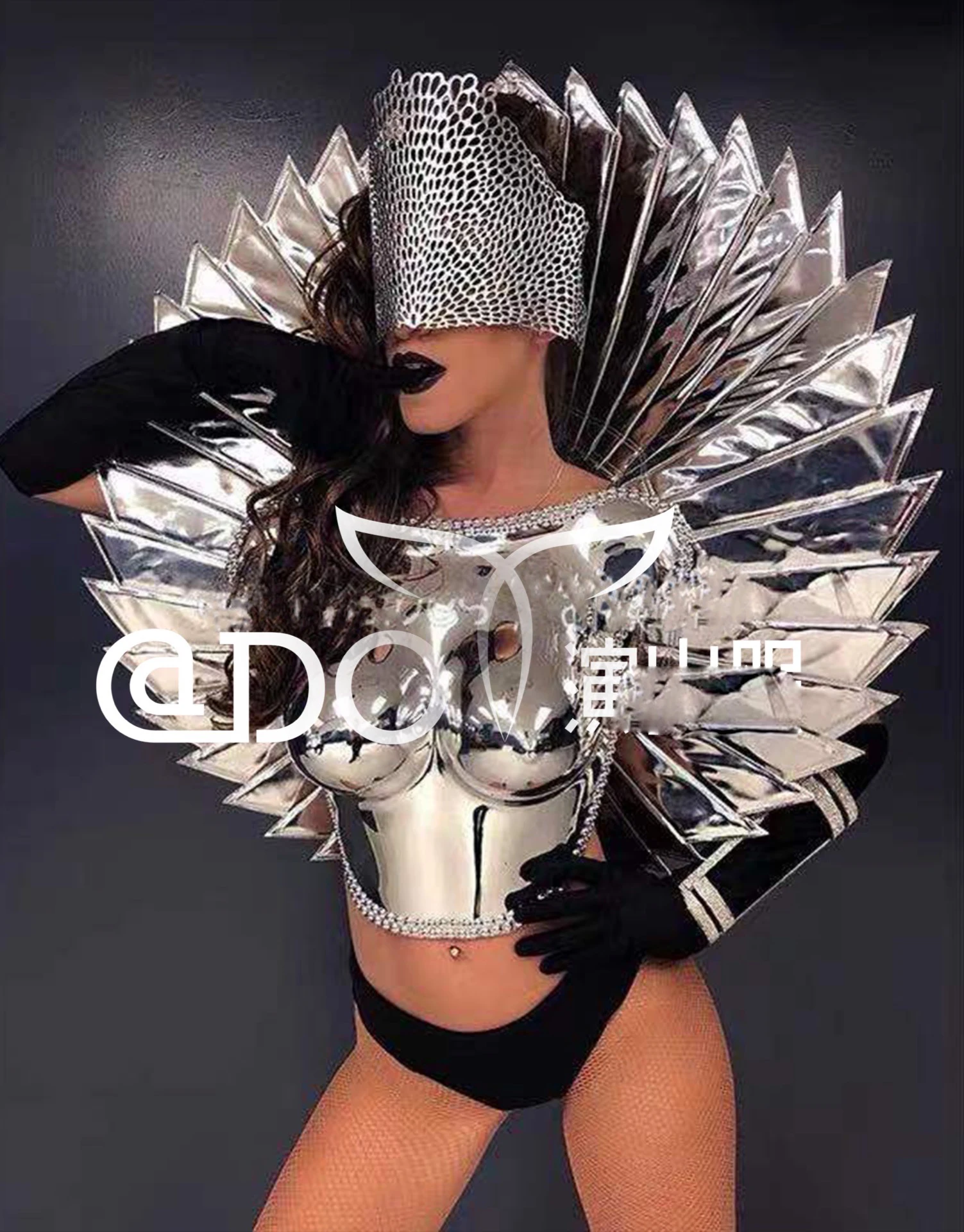 Костюм для ночного клуба Future show GOGO специальный костюм шоу в стиле