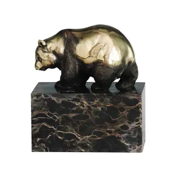 

Walking Panda Statue Chinese National Wildlife Sculpture Modern Animal Figurine Artwork Home Decor Business Gift Small