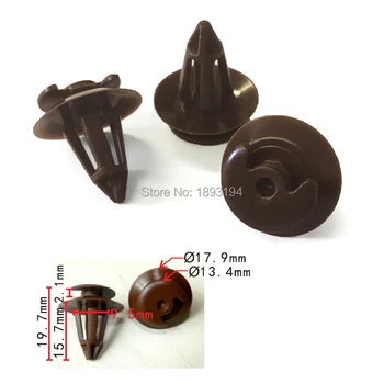 

OEM 100x / 500x auto clip Decorating plate fixed card buckle for VW 893867290 1000275