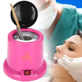 

Manicure Vacuum Cleaner Scissor Tweezers Nail Art Disinfecting Machine Manicure Metal Tools Sterilizer Box Rose Red Nail Art