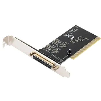 

PCI card Desktop computer PCIE parallel port card PCI transfer parallel port card IEEE1284 expansion card LPT printer 25 pinhole