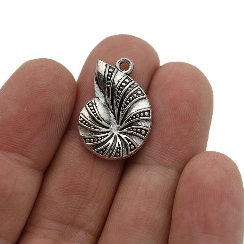 JAKONGO Shell Charms Pendants for Jewelry Making Bracelet DIY Accessories 23x17mm 10pcs JAKONGO Shell Charms Pendants for Jewelry Making Bracelet DIY Accessories 23x17mm 10pcs