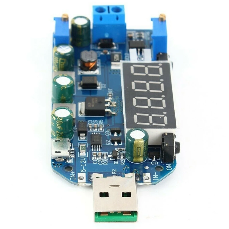 15 Вт Регулируемый Dc-Dc Cc Cv Usb 5 В до 3,3 В 9 в 12 В 24 в 30 в понижающий модуль питания регулируемые комбинированные преобразователи