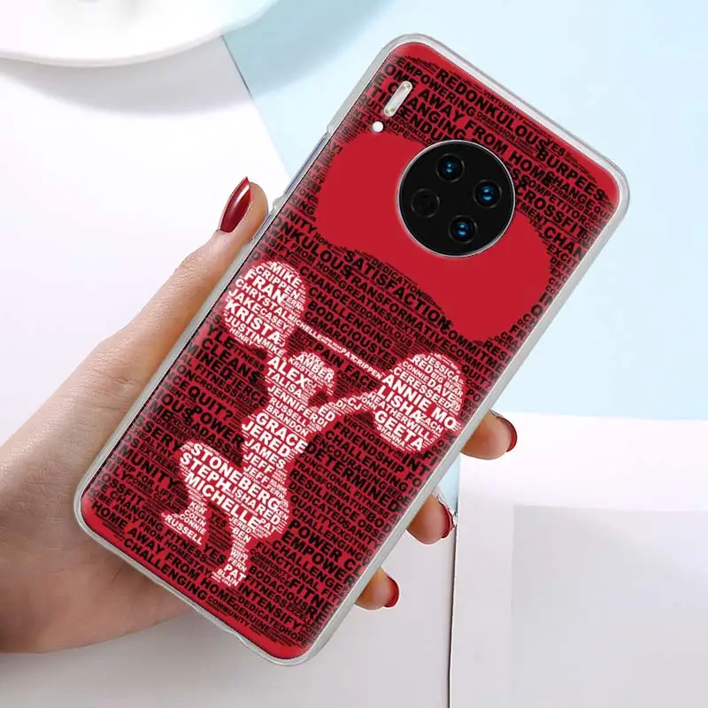 Чехлы для телефона для бодибилдинга, тренажерного зала, фитнеса, для huawei mate 30 Pro 10 20 Lite P30 Pro 30 Lite P Smart Plus, чехол