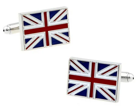 

The United Kingdom National Flag Men Union Flag Logo Modeling Cufflinks Sleeve Top Grade Cuff Nail C5001